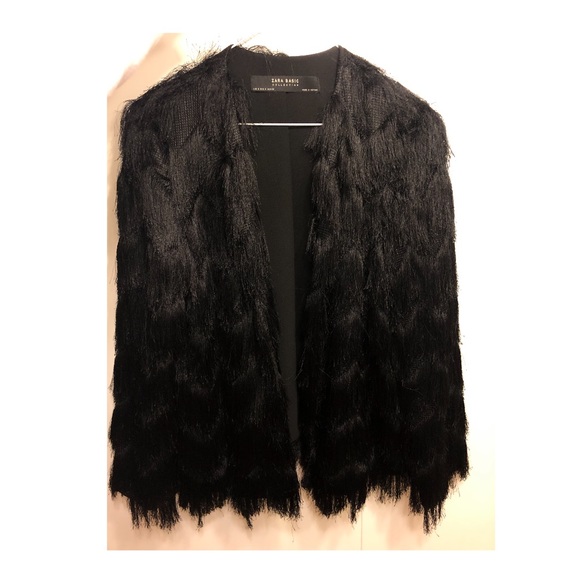 Zara Fringed Jacket - Picture 2 of 3
